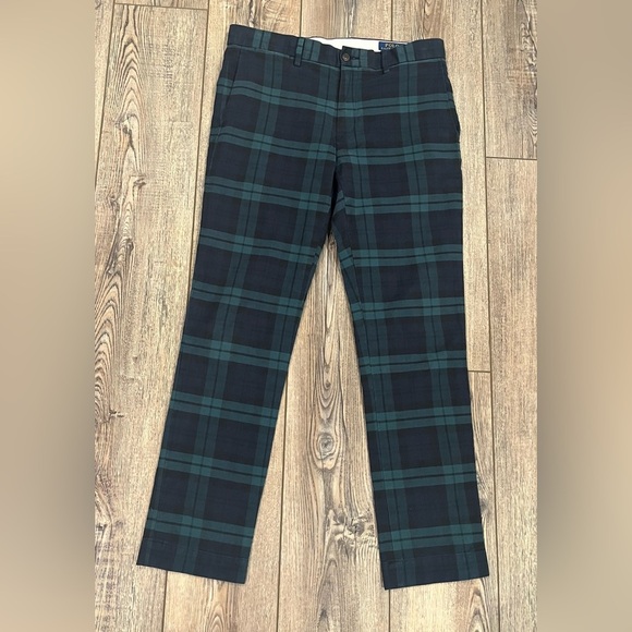 Polo by Ralph Lauren Straight Fit Tartan Plaid Chinos size 31x30 - Picture 1 of 13